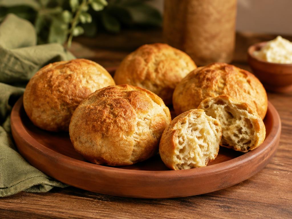 Pãozinho de Batata-Doce Proteico