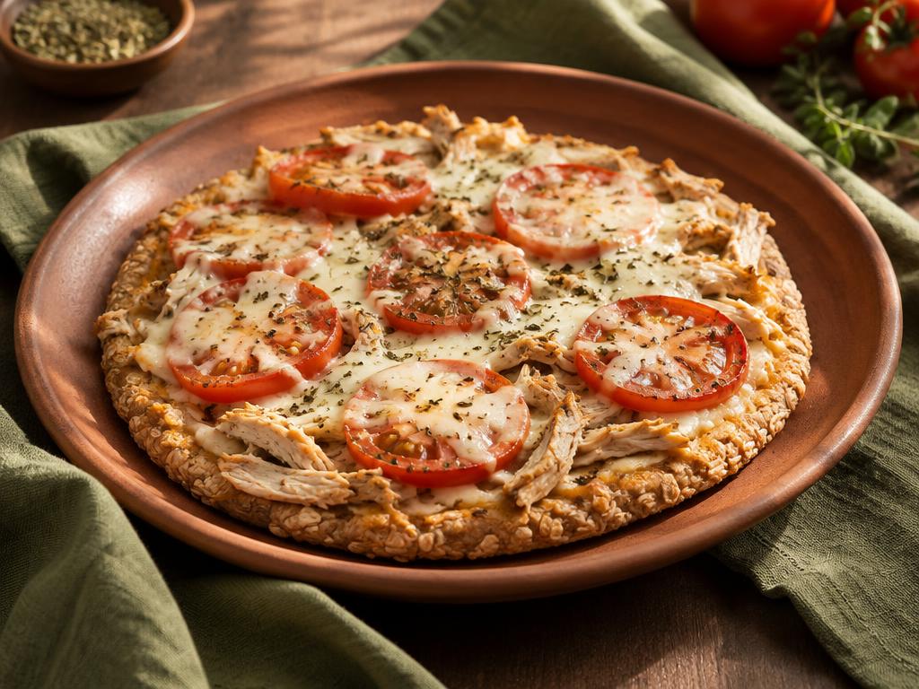 Pizza de Frango Desfiado